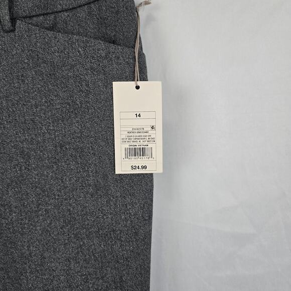 A New Day Skinny Ankle Pants Women's 14 Heather Gray Stretch NWT - Picture 4 of 16